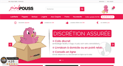 Desktop Screenshot of pinkpouss.com